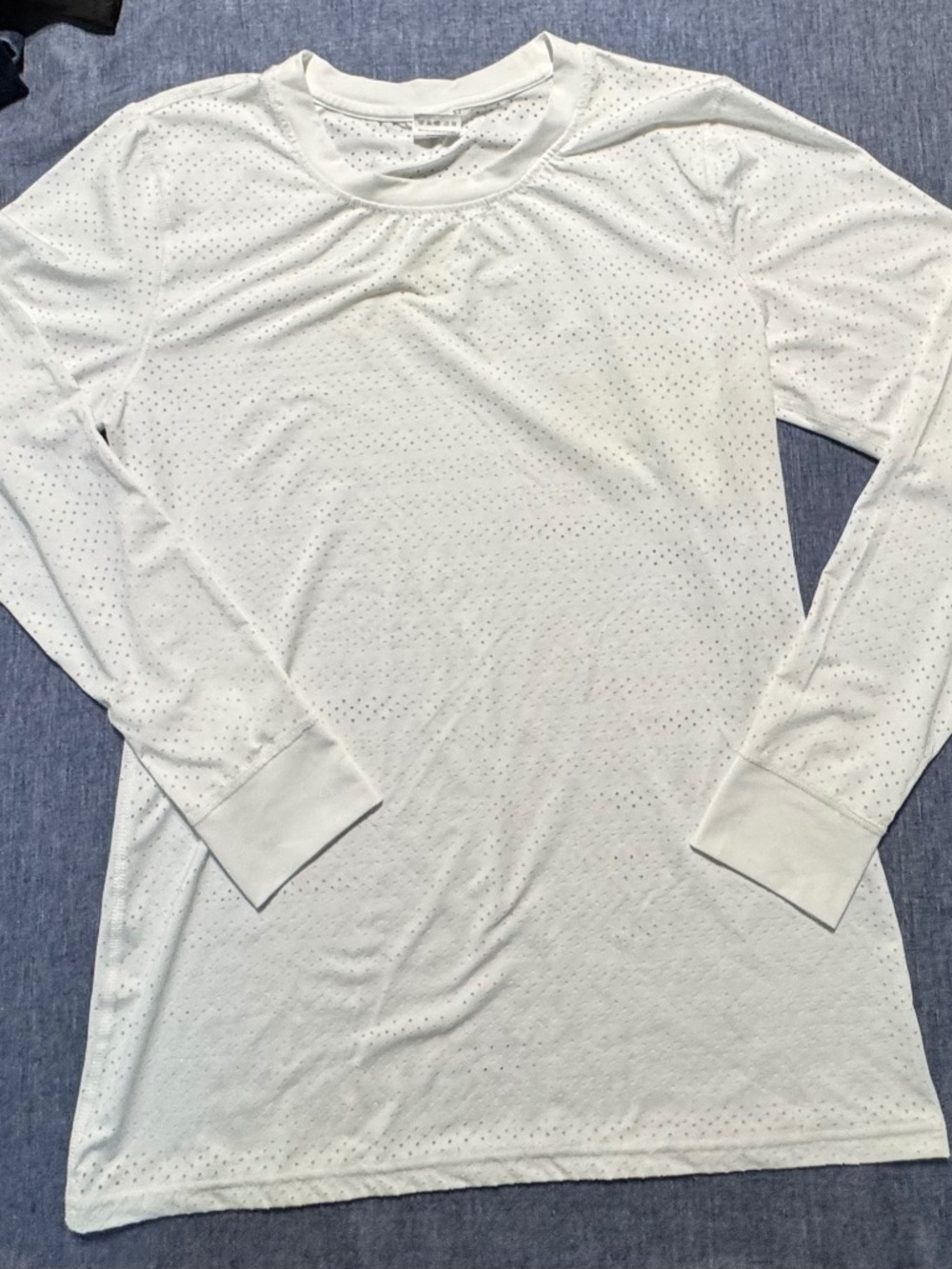 Zyia Long sleeve perforated Active tee